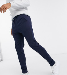Черные джоггеры скинни из органического хлопка ASOS DESIGN Tall-Темно-синий