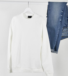 Белый свитшот ASOS DESIGN Tall