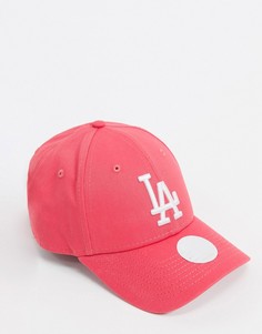 Кепка кораллового цвета New Era LA 9Forty-Розовый