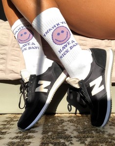 Черные кроссовки New Balance 720-Черный