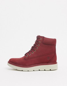 Ботинки со шнуровкой Timberland-Красный