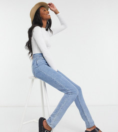 Белое боди с длинными рукавами ASOS DESIGN Tall-Белый