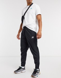 Черные брюки в стиле милитари New Balance-Черный