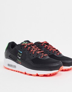 Черные кроссовки Nike Air Max 90-Черный