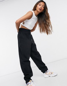 Черные oversized-джоггеры ASOS DESIGN-Бежевый