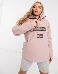 Розовая куртка Napapijri Rainforest Winter 4-Розовый