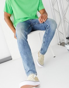 Узкие эластичные джинсы ASOS DESIGN-Синий