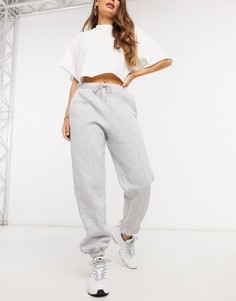 Серые свободные меланжевые джоггеры ASOS DESIGN-Серый