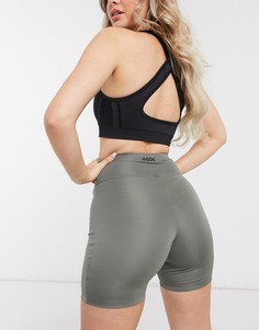 Короткие шорты-леггинсы ASOS 4505 Hourglass-Серый