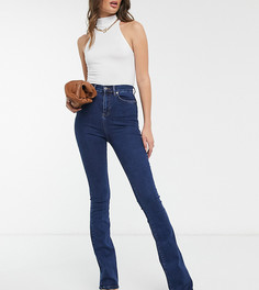 Расклешенные джинсы с моделирующим эффектом ASOS DESIGN Tall hourglass-Синий