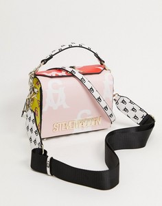 Розовая сумка через плечо с логотипом Steve Madden-Розовый
