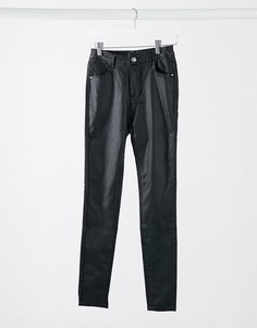 Черные джинсы с покрытием I Saw It First-Черный