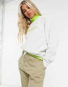 Свитер с логотипом Carhartt WIP-Серый