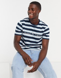 Футболка в полоску Original Penguin-Синий