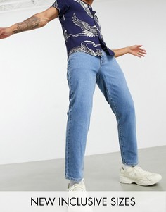 Синие классические джинсы ASOS DESIGN-Синий