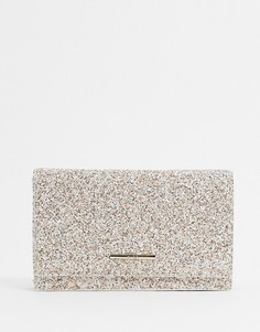 Золотисто-розовый клатч Aldo