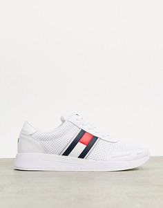 Белые кроссовки с логотипом-флажком Tommy Jeans-Белый
