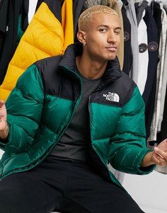 Зеленая куртка в стиле ретро The North Face 1996 Nuptse-Зеленый