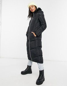 Черная дутая куртка Brave Soul-Черный