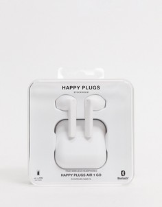 Белые беспроводные наушники Happy Plugs Air1 Go-Бесцветный