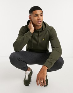 Худи цвета хаки Lyle & Scott-Зеленый
