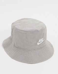 Пыльно-серая панама Nike-Серый