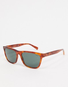 Черепаховые квадратные солнцезащитные очки Polo Ralph Lauren 0PH4167-Коричневый