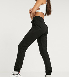 Базовые джоггеры из органического хлопка с поясом на завязке ASOS DESIGN Tall-Черный
