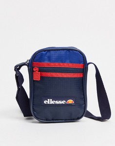 Темно-синяя сумка для полетов с логотипом ellesse-Темно-синий