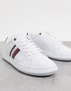 Белые кроссовки в стиле ретро Tommy Hilfiger-Белый