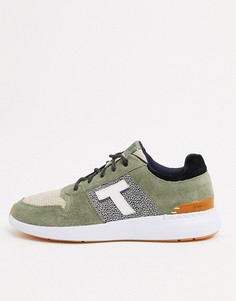 Зеленые кроссовки Toms-Зеленый