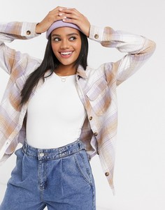 Лавандовая вельветовая куртка Hollister-Фиолетовый
