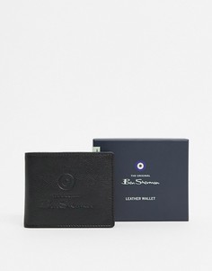 Кожаный бумажник Ben Sherman-Черный