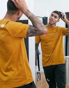 Коричневая футболка The North Face Never Stop Exploring-Коричневый