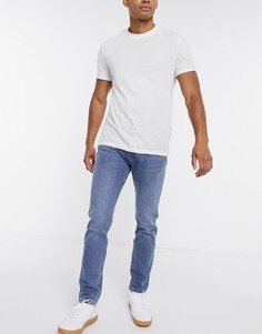 Синие узкие джинсы с 5 карманами Levis Skateboarding 512-Синий
