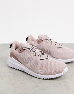 Розовые кроссовки Nike Running Renew Arena 2-Розовый