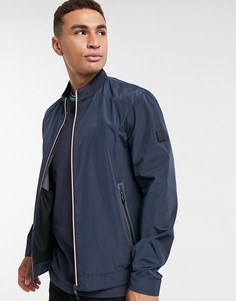 Водоотталкивающая куртка BOSS Athleisure-Темно-синий