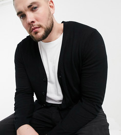Черный кардиган ASOS DESIGN Plus