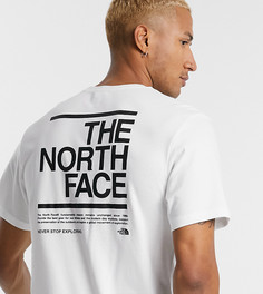 Белая футболка The North Face Message эксклюзивно для ASOS-Белый