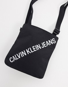Черная сумка для авиапутешествий Calvin Klein Jeans-Черный