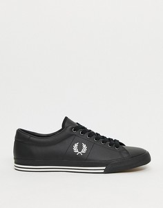 Черные кроссовки Fred Perry-Черный