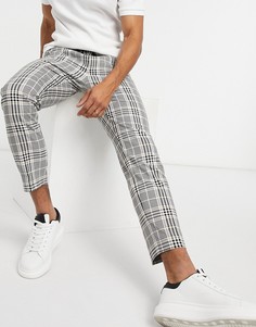 Строгие джоггеры в клетку Topman-Мульти