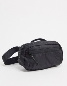 Черная сумка-кошелек на пояс Weekday-Черный