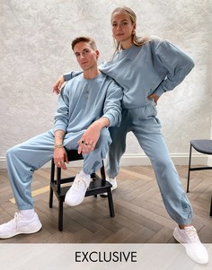 Голубые свободные джоггеры Puma эксклюзивно на ASOS-Синий