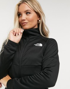 Черный флисовый топ на молнии The North Face Active Trail