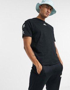 Черная футболка с логотипом New Balance-Черный