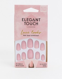 Накладные ногти Elegant Touch Luxe Looks-Розовый