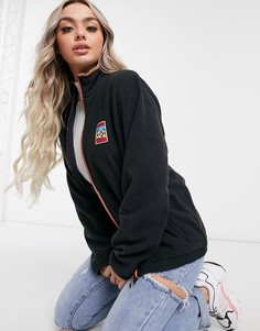 Черная флисовая куртка adidas Originals adiplore polar-Черный