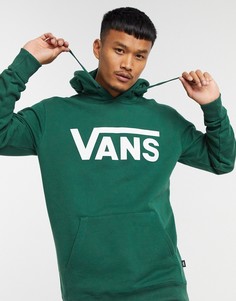 Худи зеленого цвета Vans Classic II-Зеленый