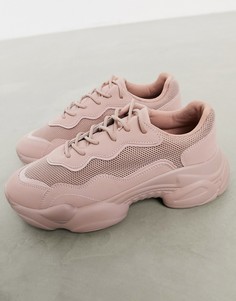 Бежевые кроссовки на массивной подошве ASOS DESIGN Divine-Бежевый